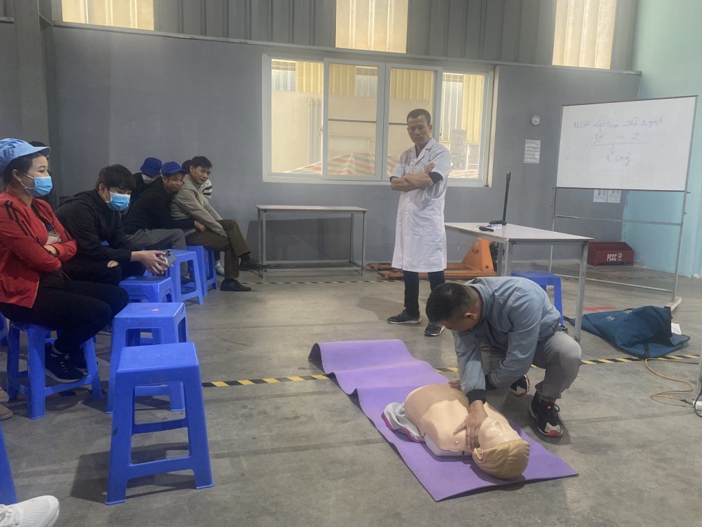 Huấn luyện An toàn vệ sinh lao động nhóm 5